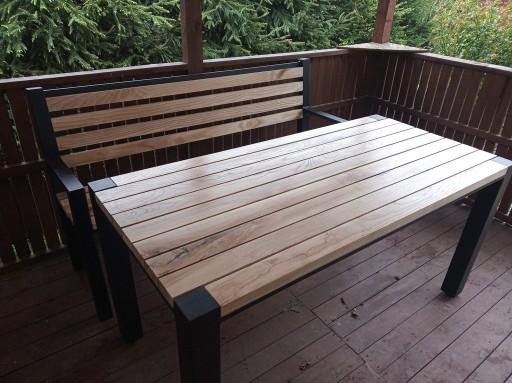 Zdjęcie oferty: Komplet zestaw ogrodowy stół ława krzesła fotele 