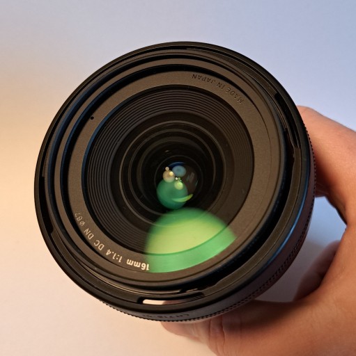 Zdjęcie oferty: Obiektyw Sigma Sony E C 16/1.4 DC DN + filtr UV