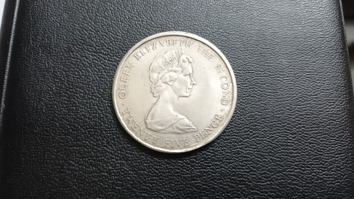 Zdjęcie oferty: 25 Pence Elizabeth II Guernsey 1978 rok.Duża