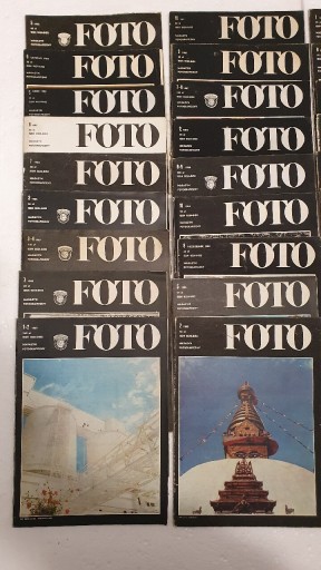 Zdjęcie oferty: Magazyn fotograficzny FOTO kolekcja 1982-1993