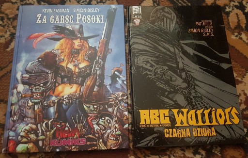 Zdjęcie oferty: ZA GARŚĆ POSOKI, ABC WARRIORS,1wyd. - Simon Bisley