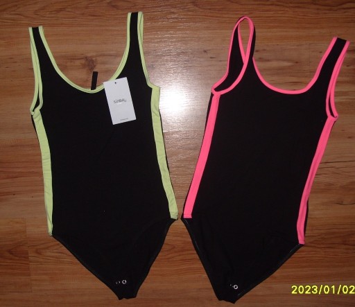 Zdjęcie oferty: 2 szt. Body_NOWE SINSAY_z Neonowe wstawki r XS/S