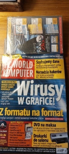Zdjęcie oferty: PC WORLD KOMPUTER + DVD  "NOCNE ZŁO" + PC WERSJE