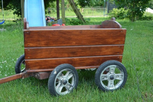 Zdjęcie oferty: Wózek - wóz drewniany