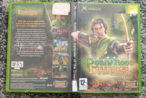 Zdjęcie oferty: Microsoft Xbox Robin Hood Defender of the Crown