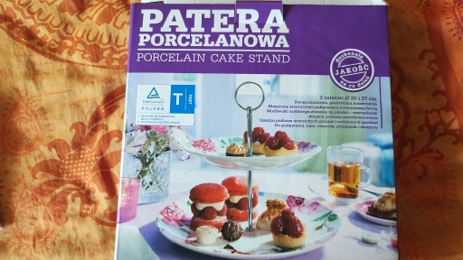 Zdjęcie oferty: Patera porcelanowa – składana