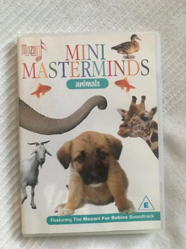 Zdjęcie oferty: Mini Masterminds - Zwierzęta ( i Mozart) DVD
