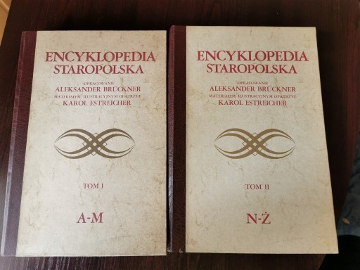 Zdjęcie oferty: Encyklopedia Staropolska tom I i II - A. Bruckner