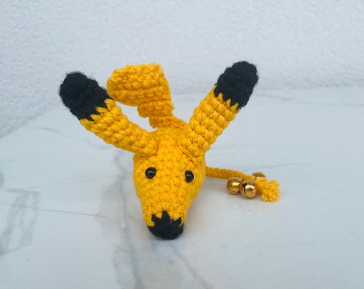 Zdjęcie oferty: Pika Mouse - myszka - zabawka dla kota (handmade)