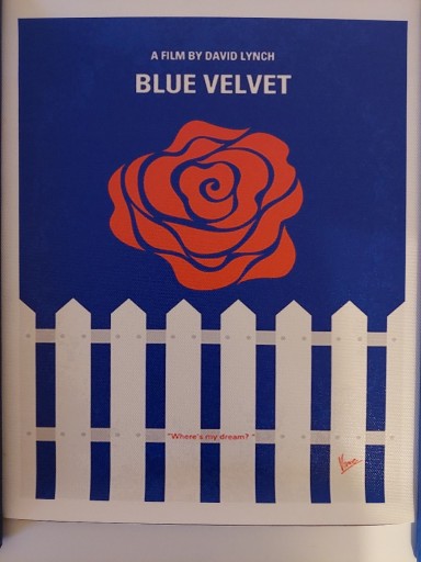 Zdjęcie oferty: MINI PLAKAT - BLUE VELVET