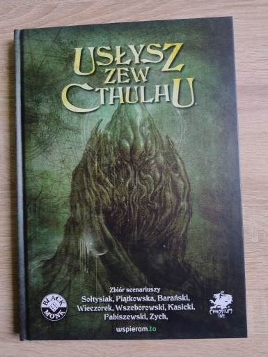 Zdjęcie oferty: Usłysz Zew Cthulhu - Zbiór scenariuszy