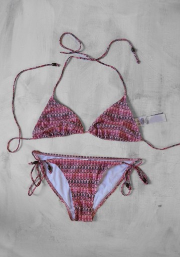 Zdjęcie oferty: różowy strój kąpielowy bikini kostium S
