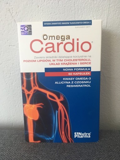 Zdjęcie oferty: Omega Cardio Nutropharma 60 kapsułek