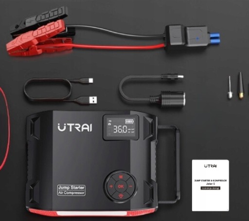 Zdjęcie oferty: BOOSTER STARTER POWERBANK KOMPRESOR UTRAI Jstar 5