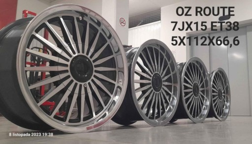 Zdjęcie oferty: Felgi Mercedes 201-124 OZ ROUTE 7jx15 5x112 ET38