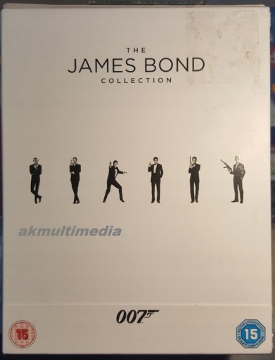 Zdjęcie oferty: Bond 007 Kolekcja 24 Blu-ray ENG/Spectre PL