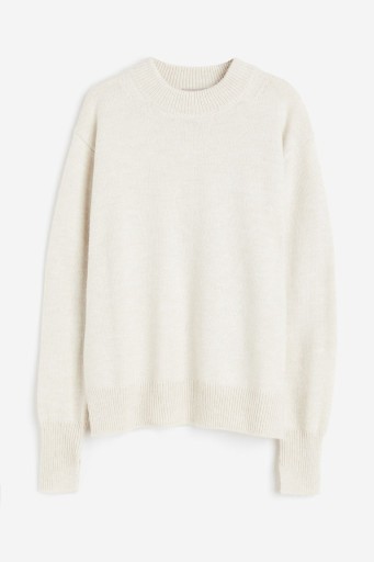 Zdjęcie oferty: Sweter  pudełkowy H&M kremowy   r.  M