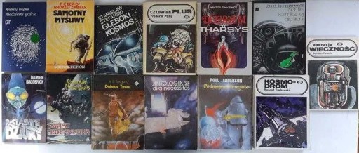 Zdjęcie oferty: Zestaw 13 ks Fantastyka SF Le Guin Anderson Pohl