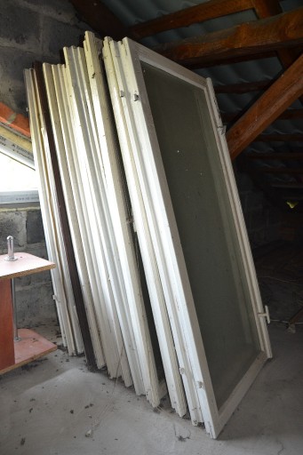 Zdjęcie oferty: Skrzydła okienne drewniane z demontażu