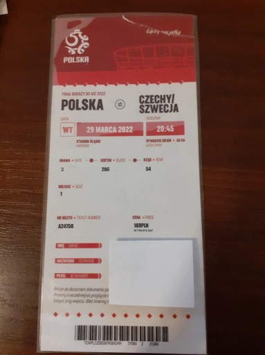 Zdjęcie oferty: POLSKA - SZWECJA 2022