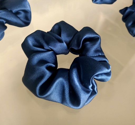 Zdjęcie oferty: Scrunchie zawijka gumka EKO granat