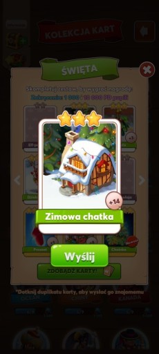 Zdjęcie oferty: Coin Master Zimowa chatka