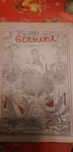 Zdjęcie oferty: rarytas  pierwsze wydanie czasopisma germania 