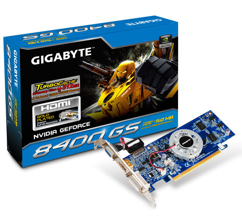 Zdjęcie oferty: Karta graficzna Gigabyte GeForce 8400 GS 128MB