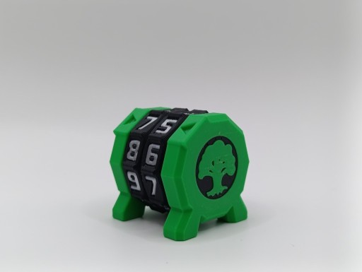 Zdjęcie oferty: Zielony Licznik życia 0-99! Znacznik Magic MTG commander