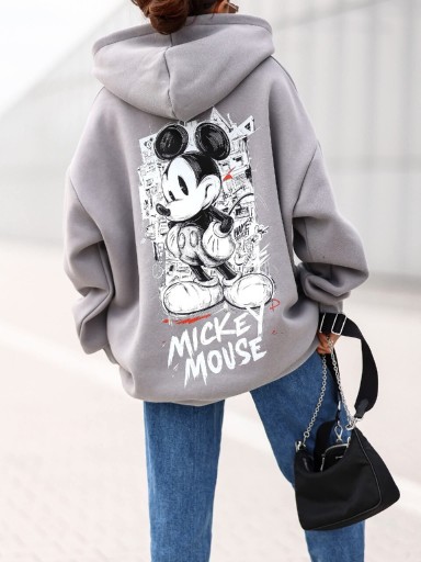 Zdjęcie oferty: BLUZA DRESOWA OVERSIZE Z KAPTUREM MIKI MOUSE NOWOŚĆ 