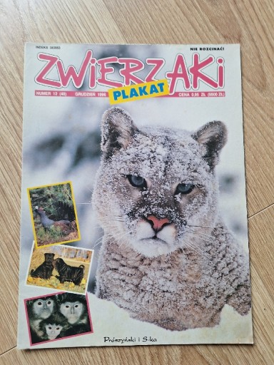 Zdjęcie oferty: Zwierzaki plakat czasopismo 12/1996