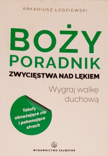 Zdjęcie oferty: Boży poradnik zwycięstwa nad lękiem. Wygraj walkę 