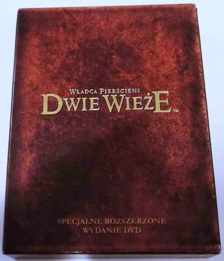 Zdjęcie oferty: WŁADCA PIERŚCIENI Dwie Wieże 4xDVD