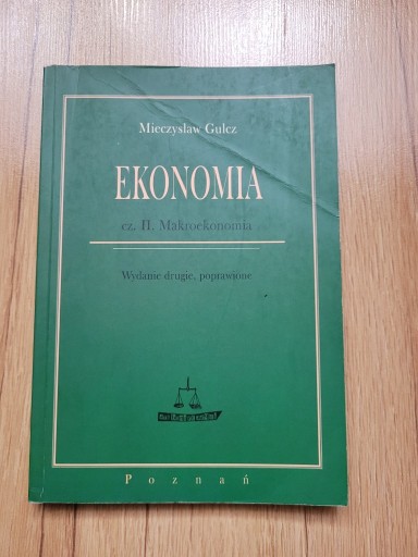 Zdjęcie oferty: Ekonomia cz. 2 Makroekonomia Gulcz