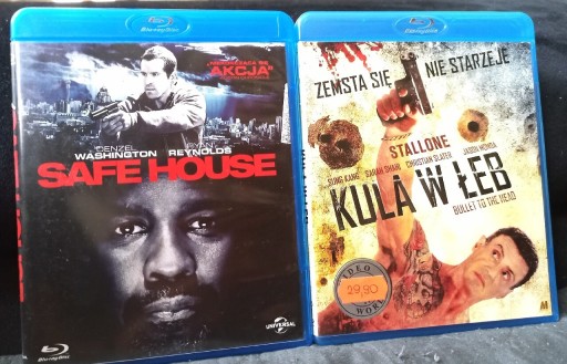 Zdjęcie oferty: SAFE HOUSE, KULA W ŁEB, 2 X BLU-RAY, LEKTOR PL 