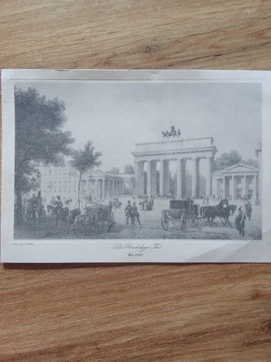 Zdjęcie oferty: Karta pocztowa Berlin 1850r. biały kruk 