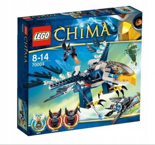 Zdjęcie oferty: LEGO Legends of Chima Eris Eagle Jet- nr 70003