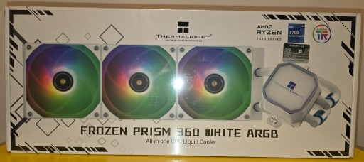 Zdjęcie oferty: Chłodzenie wodne Thermalright Frozen Prism 360 mm White ARGB