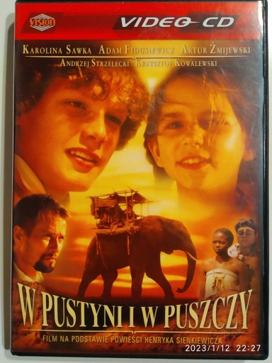 Zdjęcie oferty: W pustyni i w puszczy - film VCD