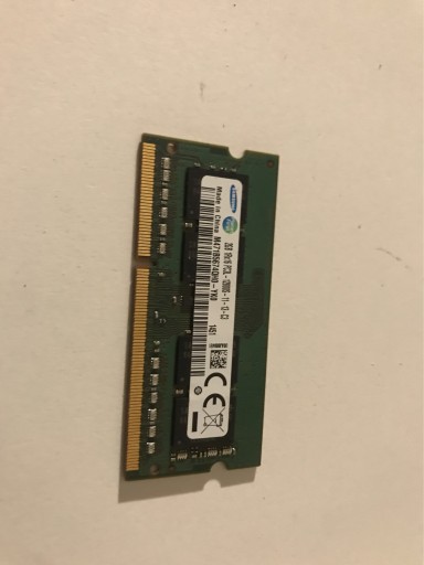 Zdjęcie oferty: 2gb Ram Ddr3l samsung so-dimm