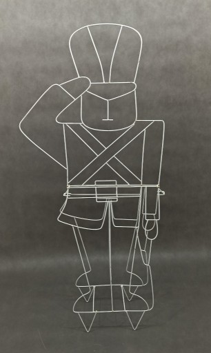 Zdjęcie oferty: Duża, figura angielskiego żołnierza, lata 80.