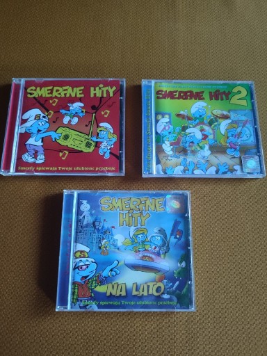 Zdjęcie oferty: Smerfne Hity 1 2 Na lato CD niezły stan oryginały 