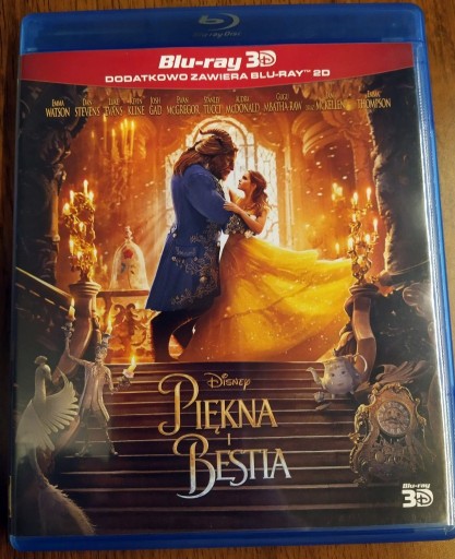 Zdjęcie oferty: [Blu-ray]  PIĘKNA I BESTIA  2017  PL  Disney