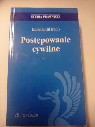 Zdjęcie oferty: Postępowanie cywilne Izabella Gil, wyd. 2020