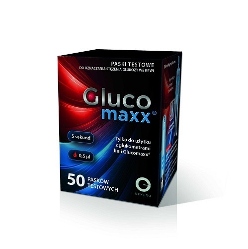 Zdjęcie oferty: Glucomaxx x 50 pasków testowych.