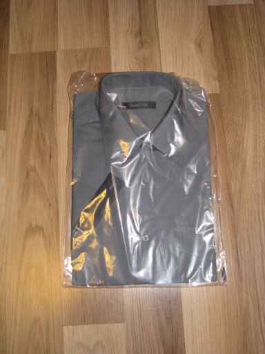 Zdjęcie oferty: Nowa koszula Kastor szara 164 170 r 39 krótki ręka