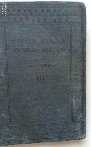 Zdjęcie oferty: C.Iuli Caesaris Belli Gallici Libri VII 1918