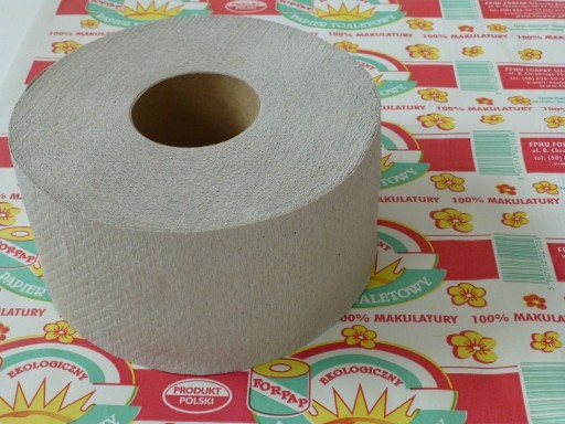 Zdjęcie oferty: Papier toaletowy Jumbo ekologiczny Forpap 12 roli
