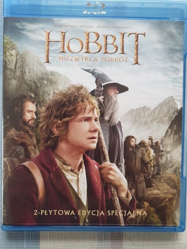 Zdjęcie oferty: Hobbit: Niezwykła Podróż Blu-Ray (Edycja 2-płytowa