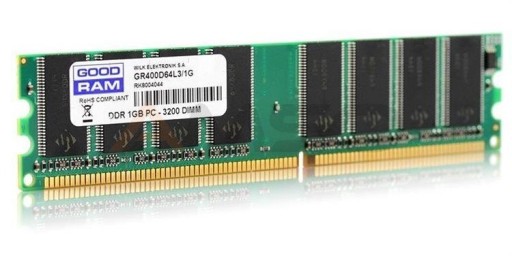 Zdjęcie oferty: RAM - GOODRAM 1GB PC 3200 DIMM